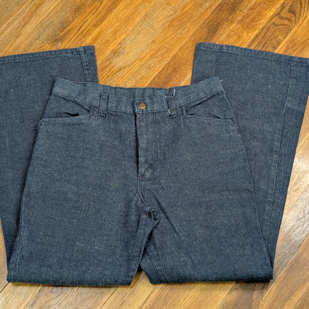 VTG Maverick 60s 70s Jeans Bell Bottom Flare Leg Size 13/14